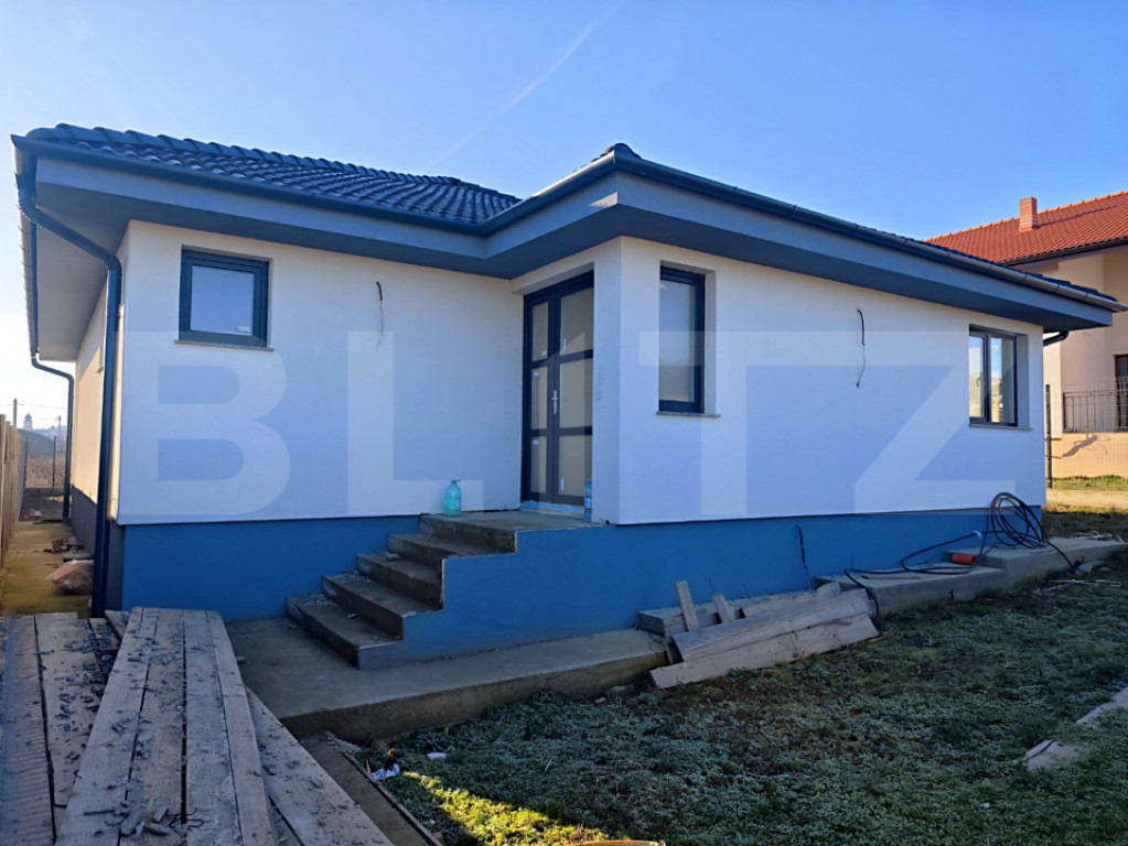 Casă modernă | 109 mp utili | Teren 600 mp | Terasă acope