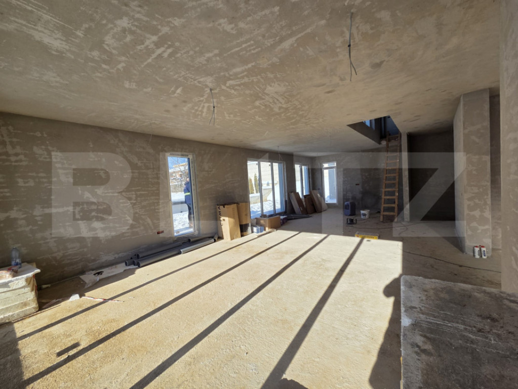 Casă individuala moderna, 5 camere, 800mp teren, panoramă