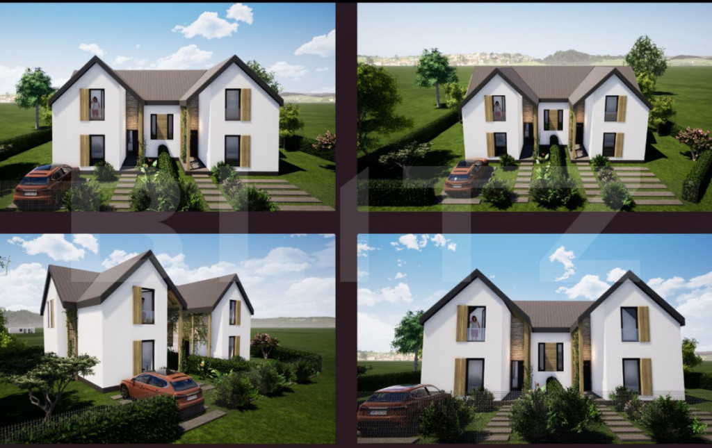 Casa tip duplex, 120 mp, intrare in Odoreu cartier rezidenti