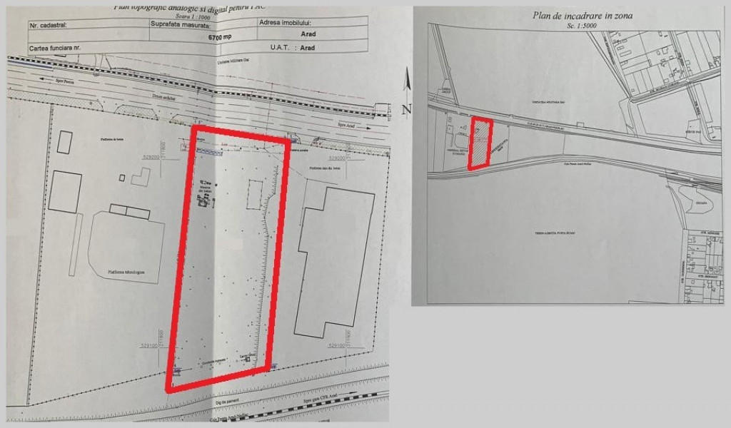 Teren 6700 mp. zona Vlaicu - ID : RH-10821-property
