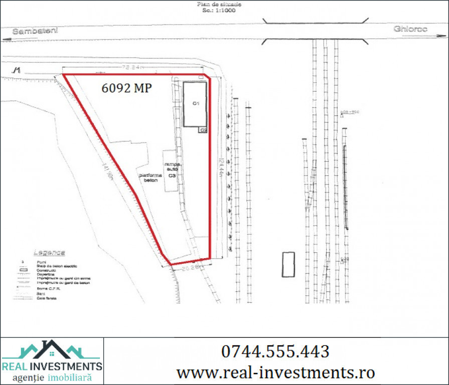 Teren 6092 mp. in Ghioroc - ID : RH-16346-property