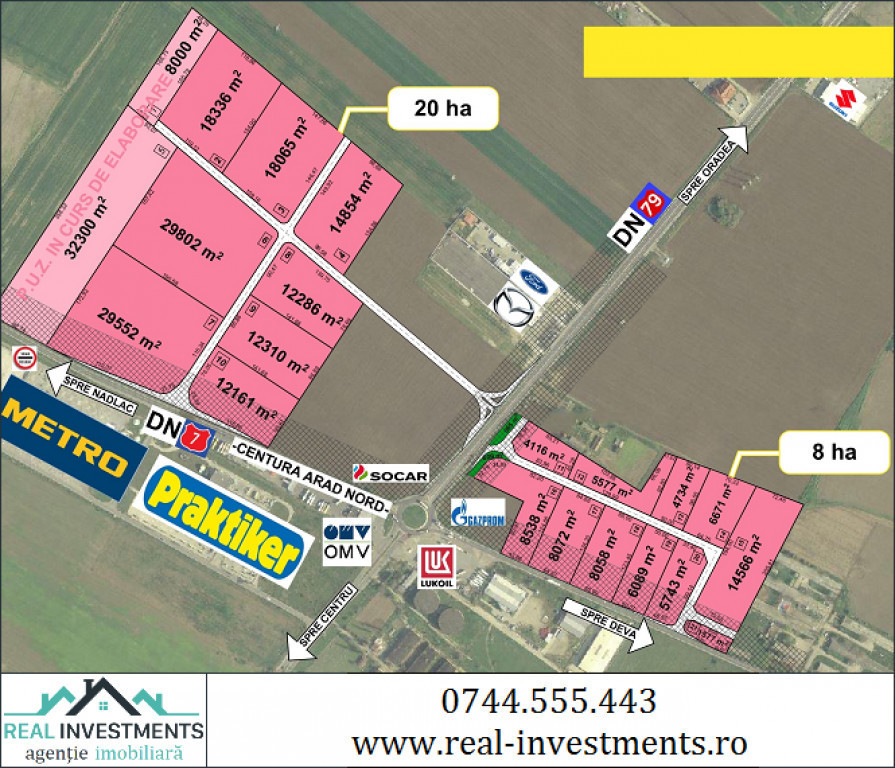 Teren 110.100 mp zona Gradiste - ID : RH-36622-property