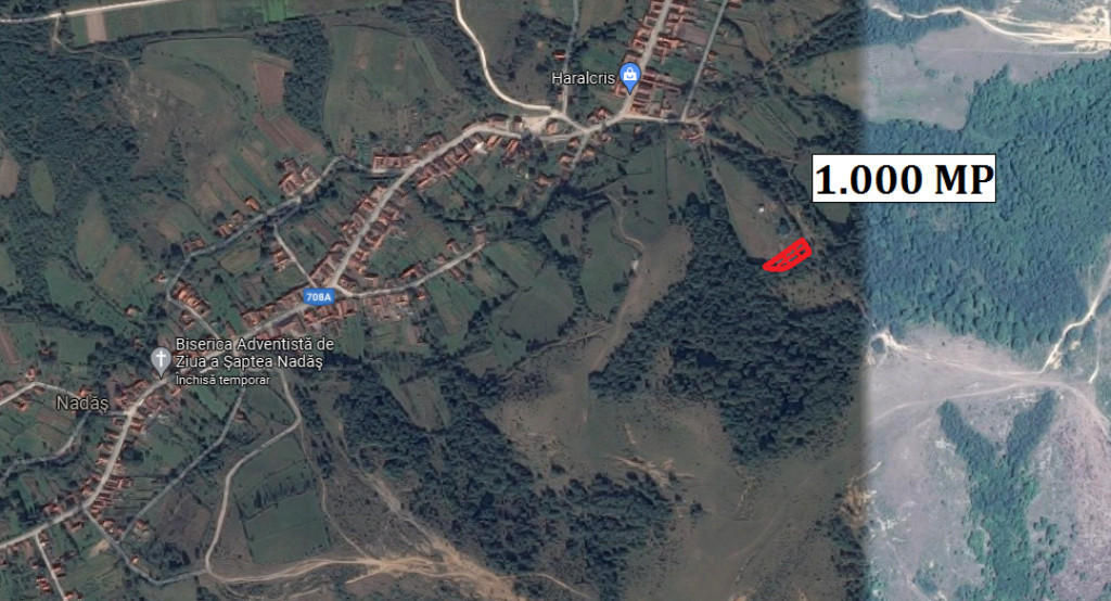 Teren 1.000 mp. in Nadas - ID : RH-30826-property