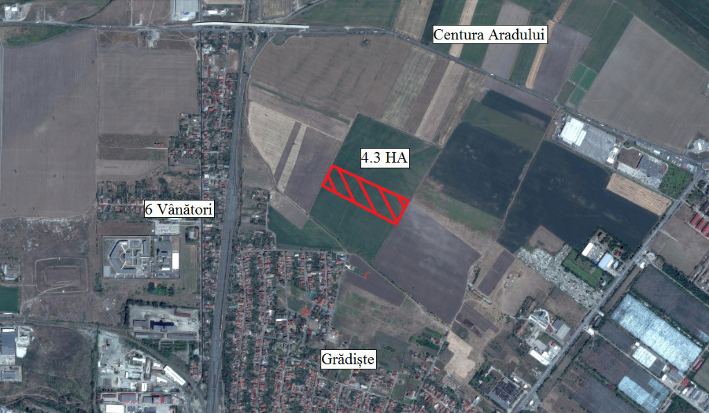 Teren 67.600 mp. zona Gradiste - ID : RH-32329-property