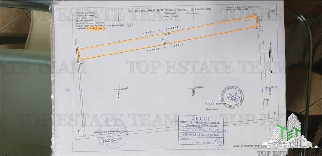 Teren Dambovita, Butimanu 14394 mp, ideal proiect hale