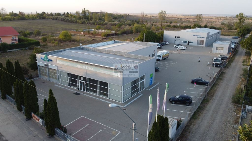 Structură metalică tip showroom/service – Tecuci – ...