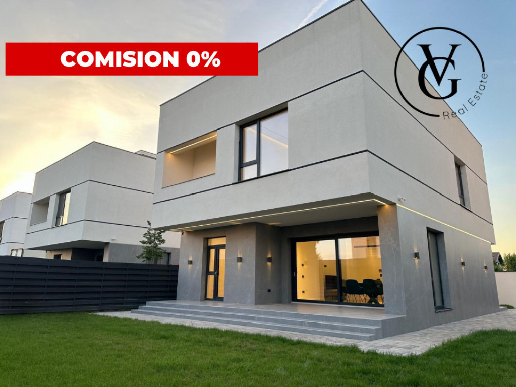 Vila Premium cu design contemporan P+2 in Tunari | Pret cu T