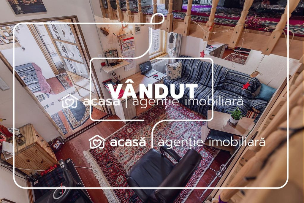VÂNDUT! Apartament 2 camere ultracentral + spațiu bonus...