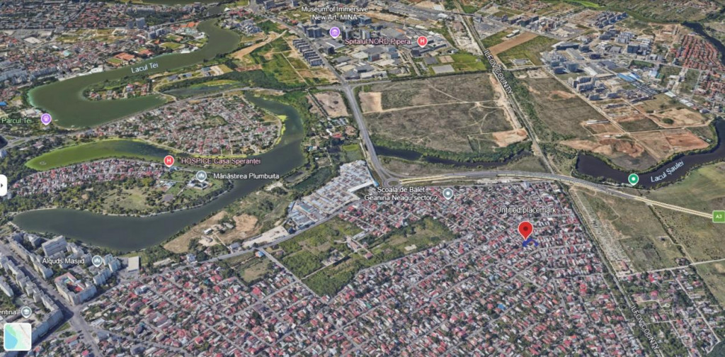 Teren intravilan Andronache aproape A3 pentru constructie Vi