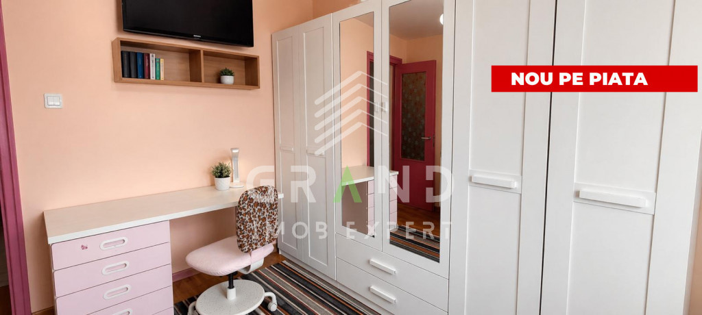 2 camere decomandat | Balcon | Vedere panoramică | Mănăș