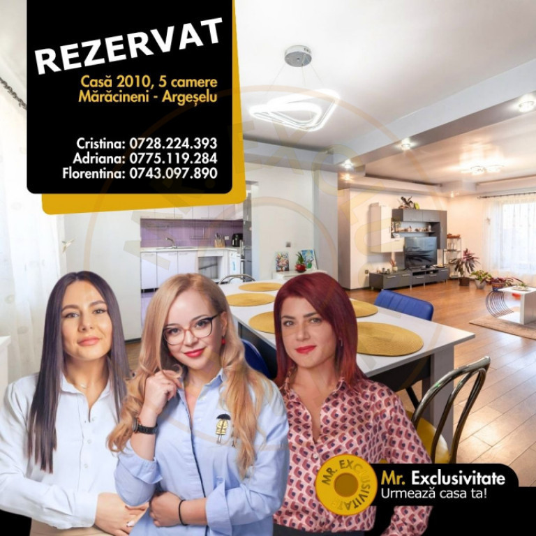 Casă P+1 în Mărăcineni – Zona Argeșelu