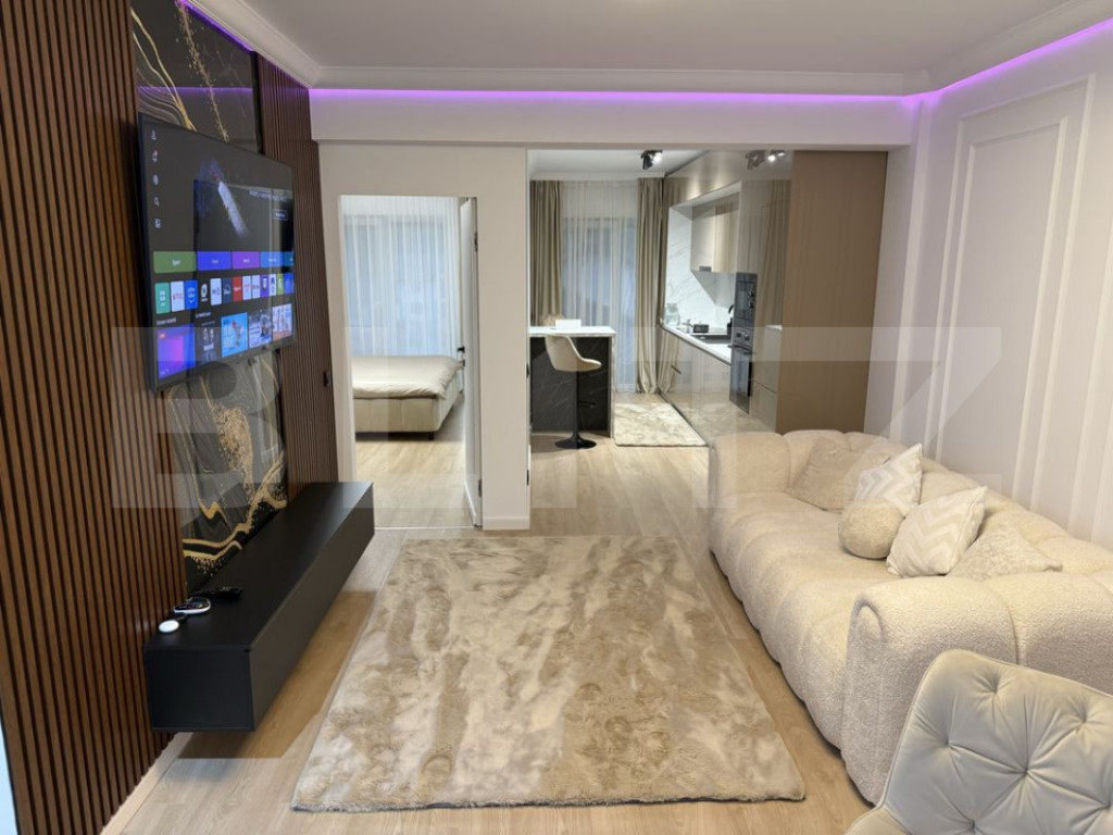 Apartament ultrafinisat – 2 camere – bloc nou – Năs?