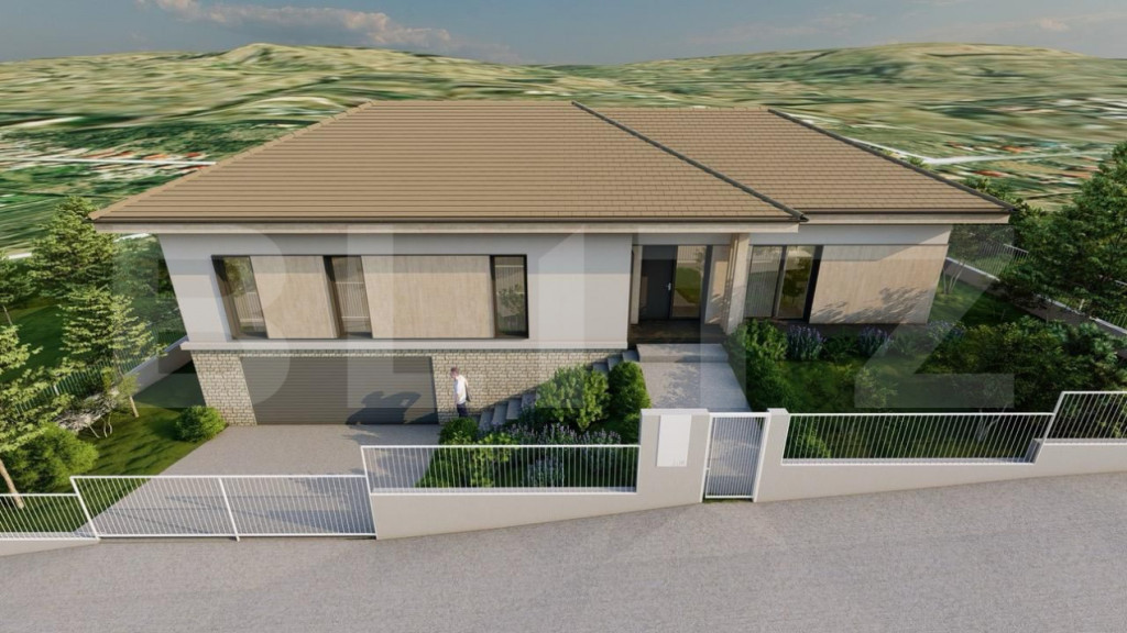 Casa individuala CF, 4 camere, 136mp, teren 700mp, view, int