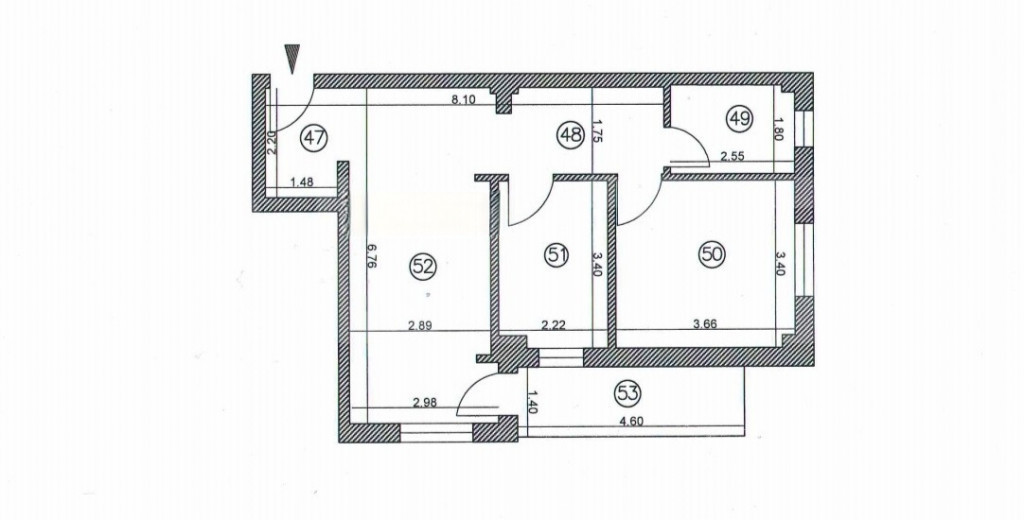 Apartament 2 camere, etaj 1, bloc nou- zona Obcini