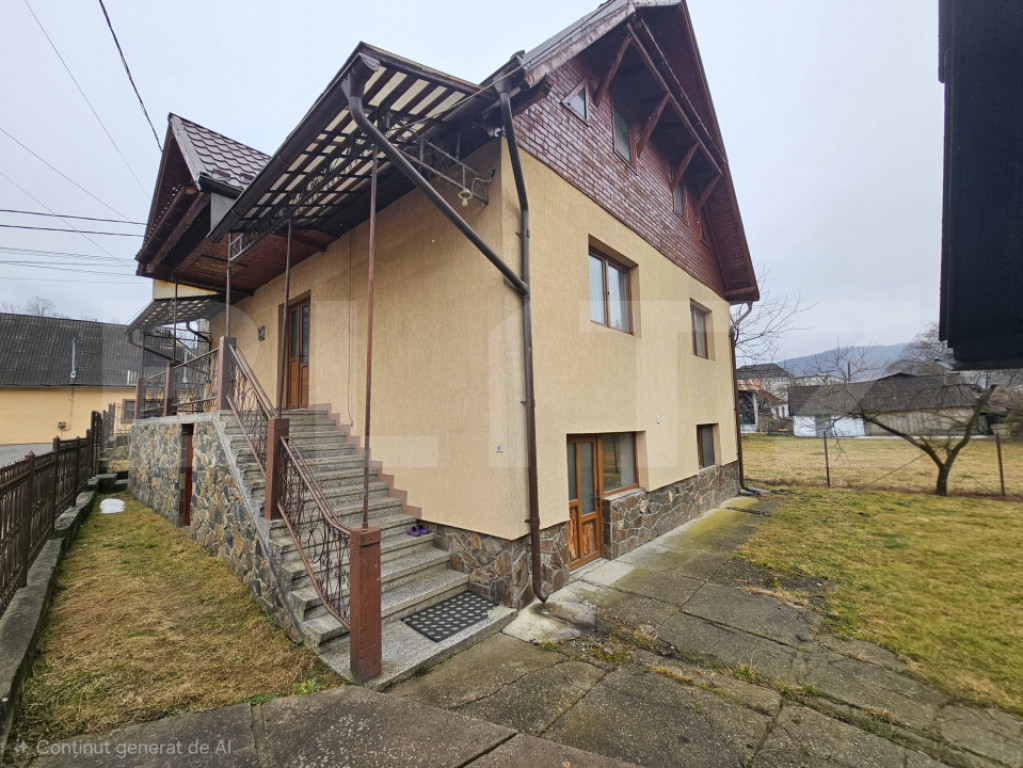 Casă spațioasă cu priveliște spre munte, în Gura Roșie