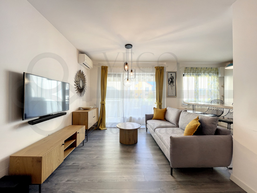 Apartament cu 2 camere, 54 mp, garaj, terasa, in cartierul