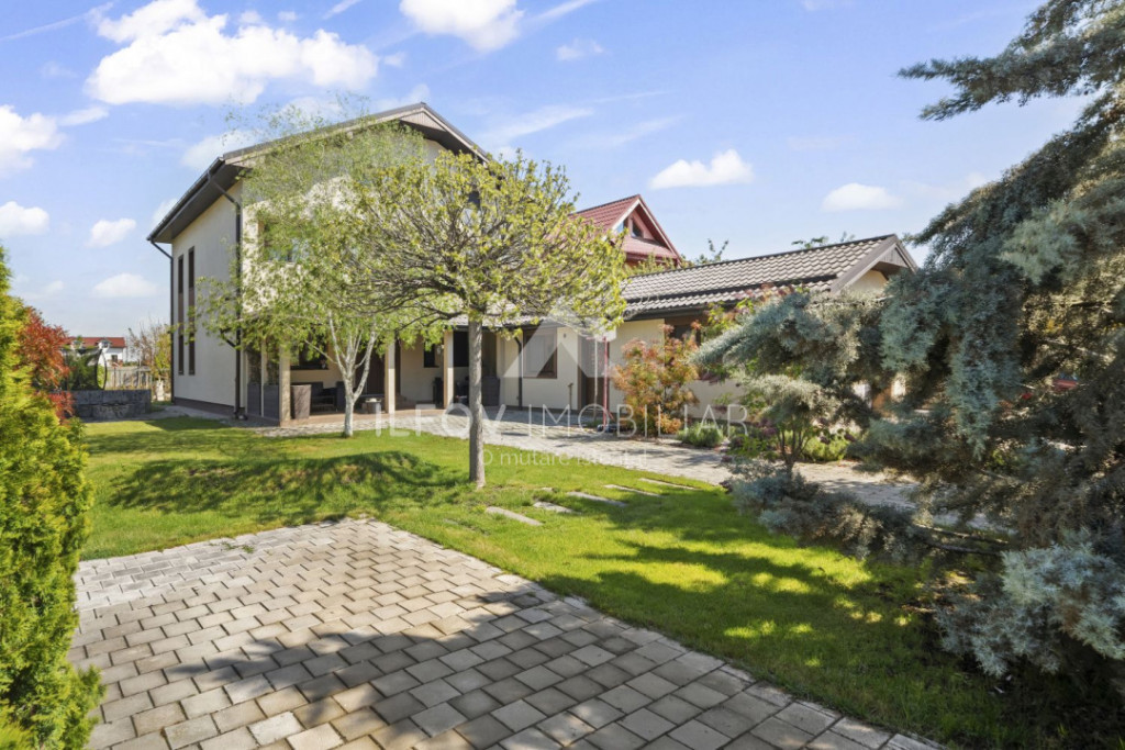 VILĂ EXCEPȚIONALĂ TUNARI | 1534 MP TEREN | 5 DORMITOARE |