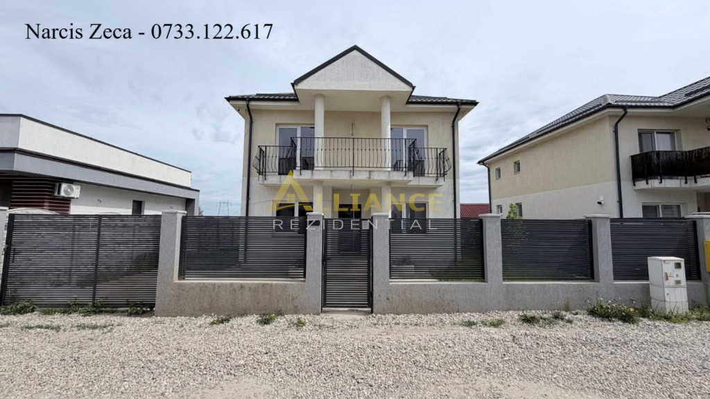 Vila individuala P 1E - 4 camere - 2 bai - teren 560mp -