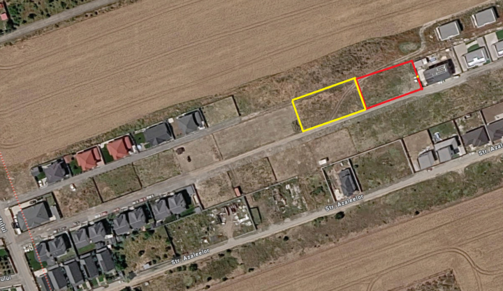 Domnesti Fortului | Teren constructii intravilan 606 MP