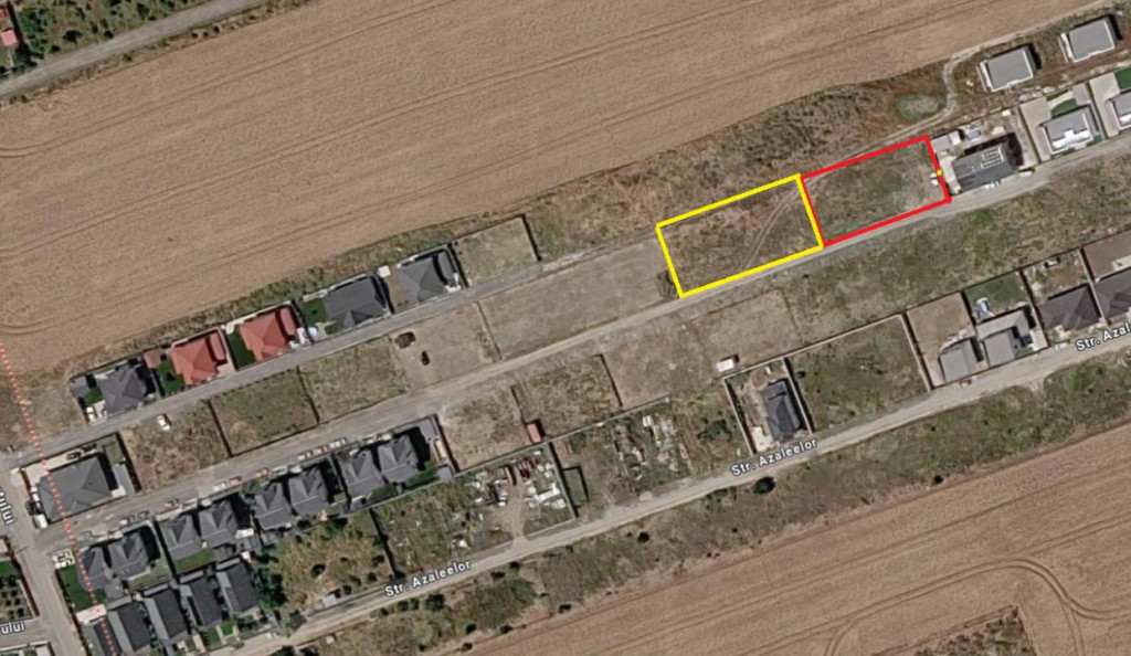 Domnesti Fortului | Teren constructii intravilan 606 MP