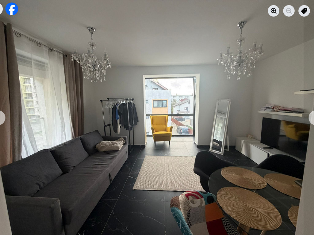 Apartament cu 2 camere, decomandat - zona Tractorul