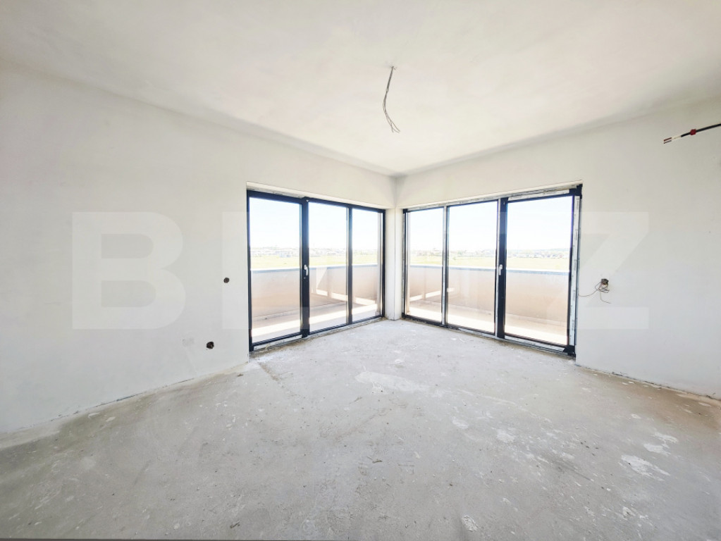 Apartament nou modern, 2 camere, centrala pe gaz