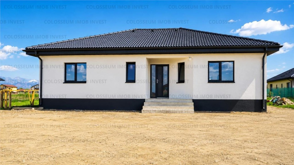 Casa 4 camere 2 bai ,teren 500 mp - Zona Izvor-Tarlungeni