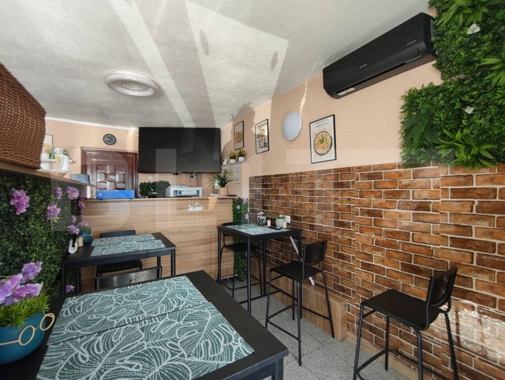 Spatiu comercial, 30 mp, la cheie, alimentatie publica - Nuf