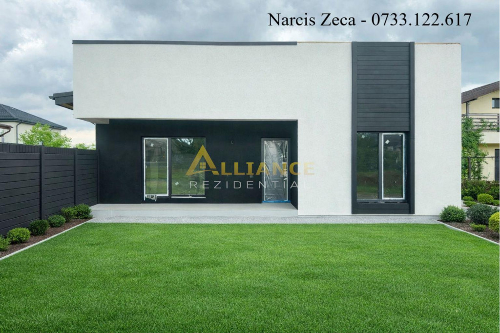 Casa individuala parter - 4 camere 3 bai dressing - teren