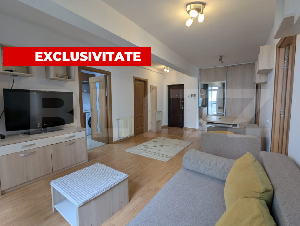Apartament 3 camere 61 mp, 2 balcoane, parcare