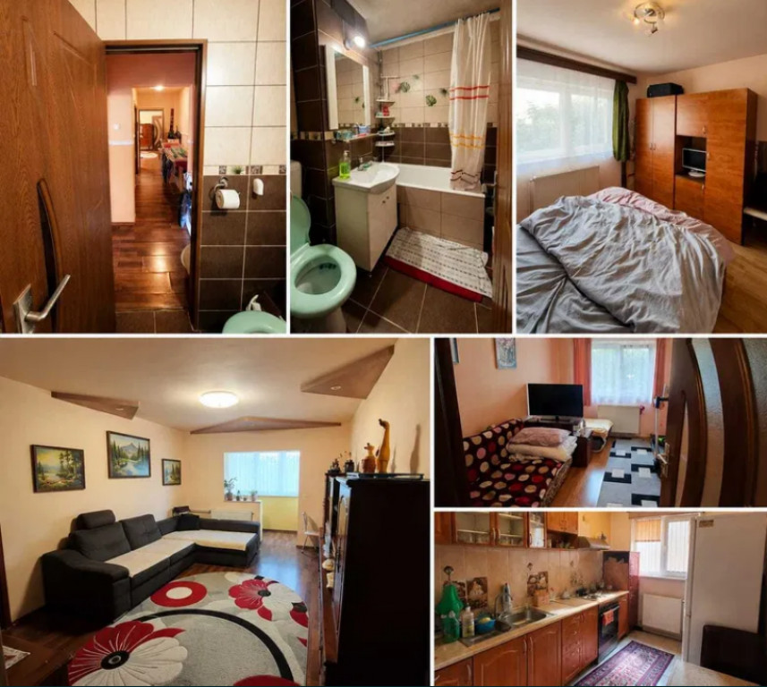 Apartament 4 camere, semidecomandat - zona Tractorul