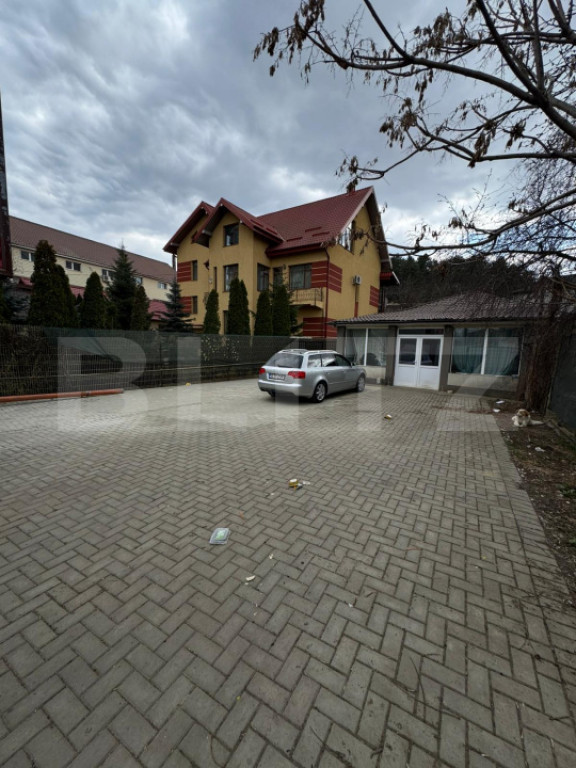 Spatiu comercial/productie stradal - 100 mp cladire si 200 m