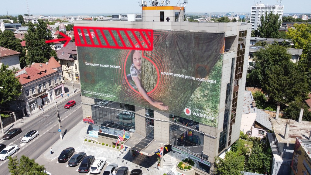 Spațiu Premium Etaj 5 VoxCenter Galați Vedere Panoramică
