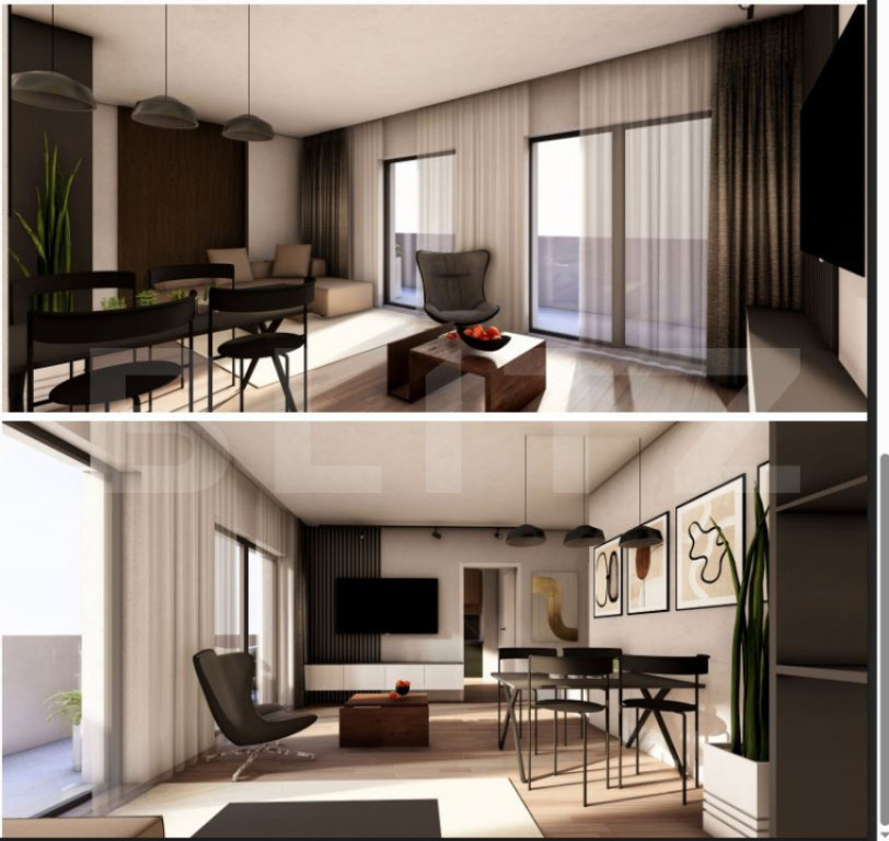 Studio 53.27 mp într-un ansamblu cu 0% Comision la Achiziț