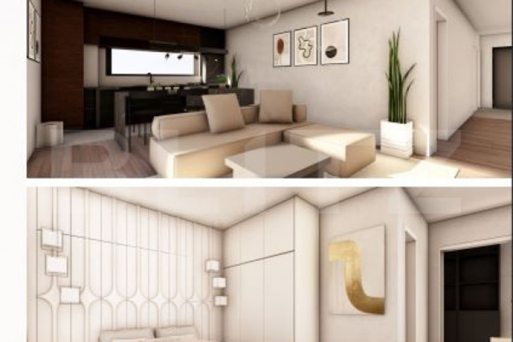 Apartament open space 3 camere 104.19 mp în ansamblu cu 0%