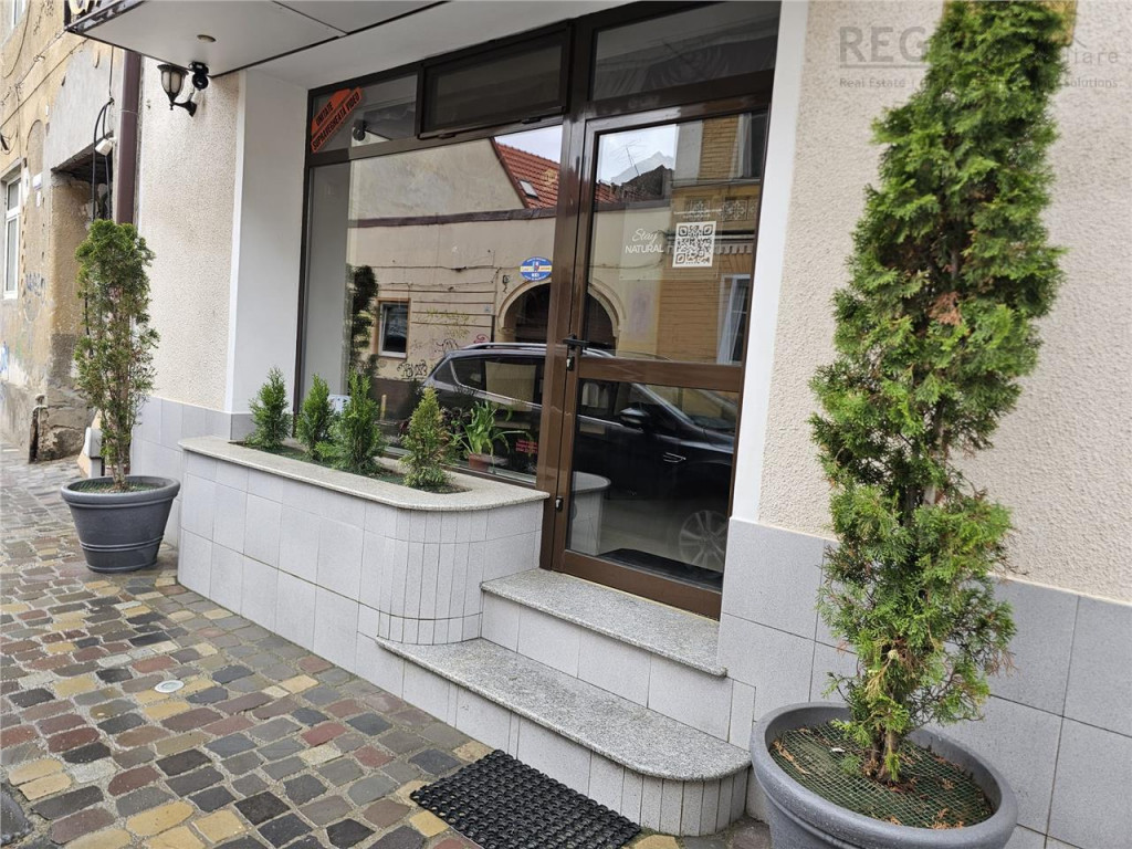 REZERVAT Spatiu comercial stradal In centru istoric Brasov