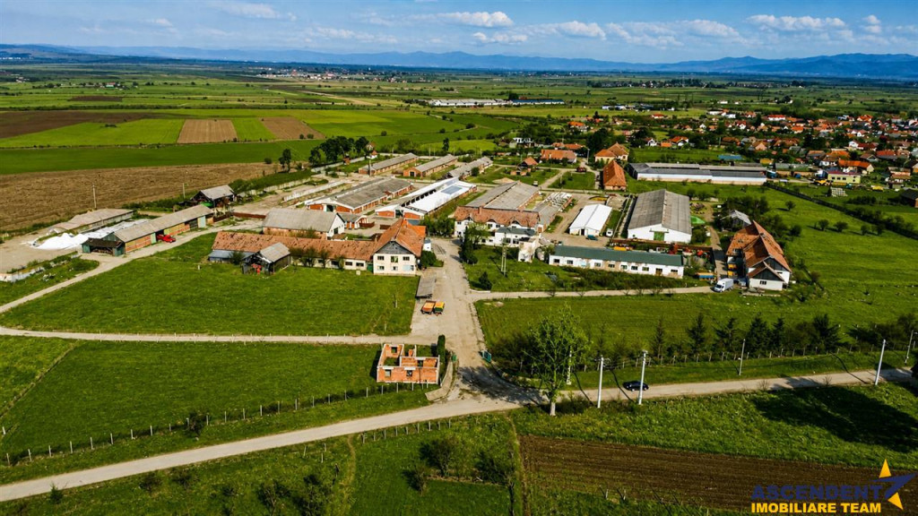 FILM! 25.400mp teren Complex agrozootehnic cu traditie, acc