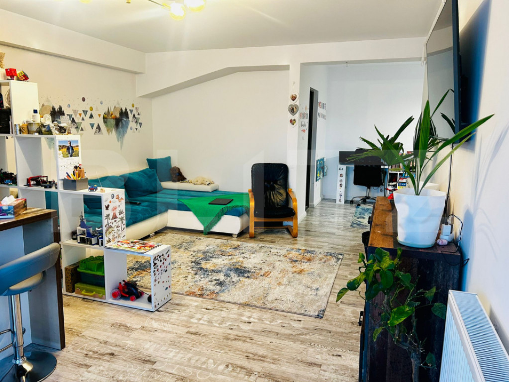 Apartament cu 2 camere, 56mp, balcon 6mp, parcare inclusa, l