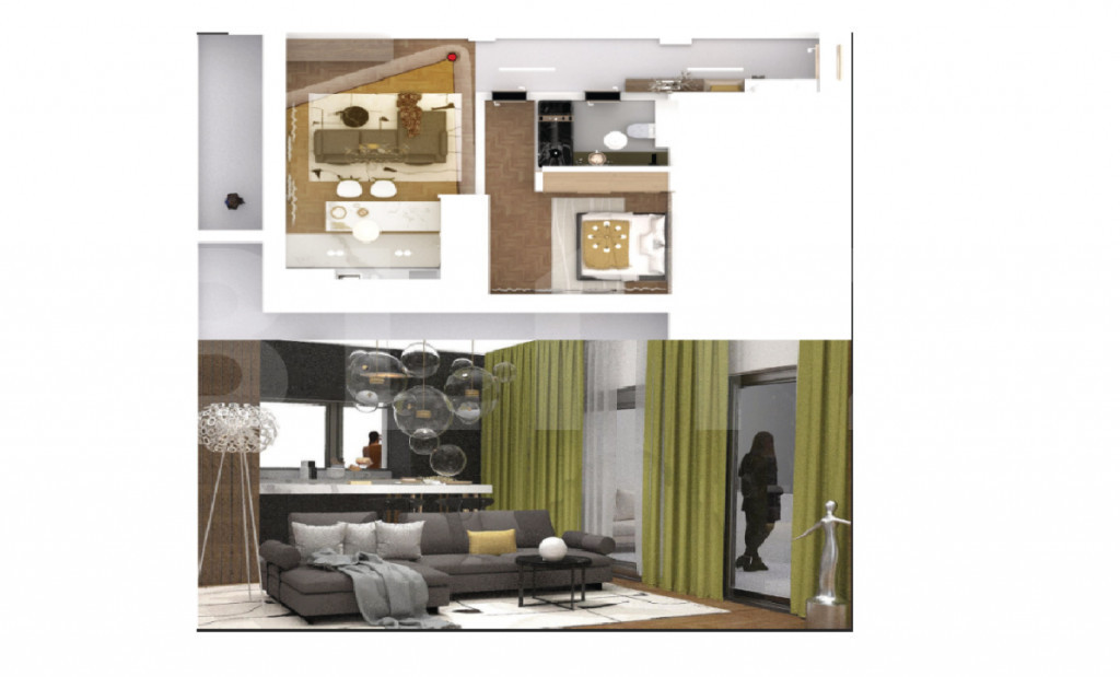 Apartament 2 camere, 83.62 mp, ansamblu 0% Comision Achiziț