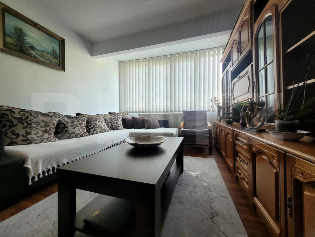 Apartament cu 3 camere, 63 mp, bloc reabilitat, zona Flora/M
