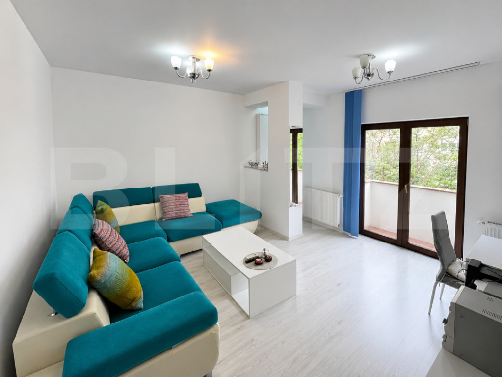 Apartament 3 camere decomandat, 76.76 mp, bloc nou, etaj 2/5