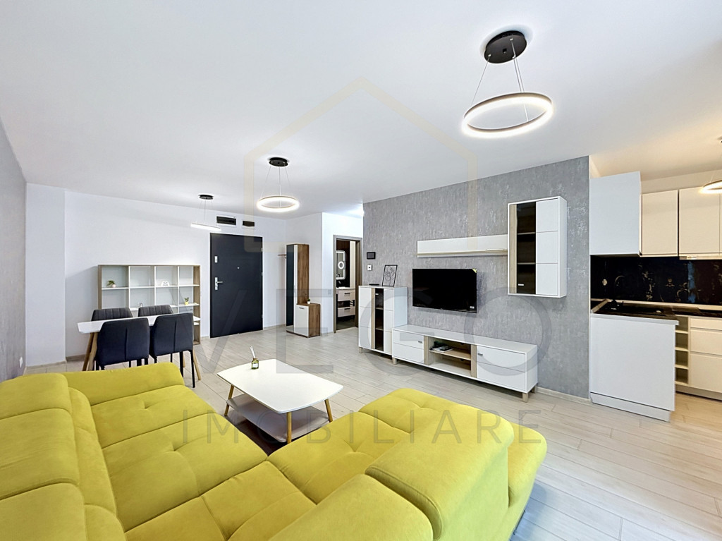 Nou! 2 camere, bloc nou, garaj subteran, zona The Office