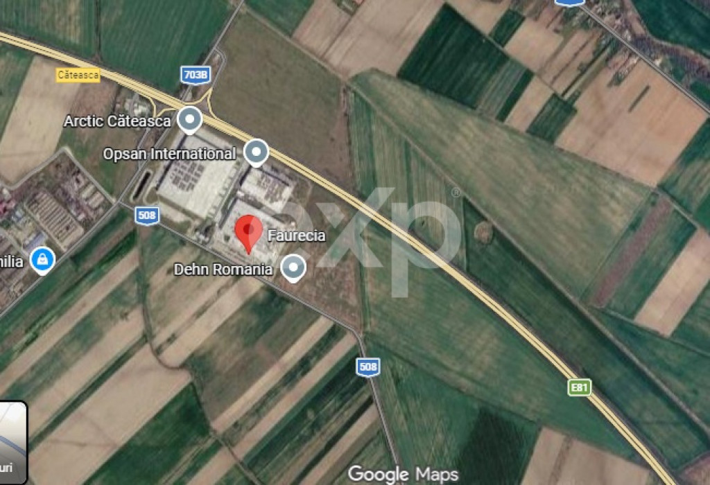 Teren extravilan 154.047 mp | Deschidere A1 Pitești – Buc