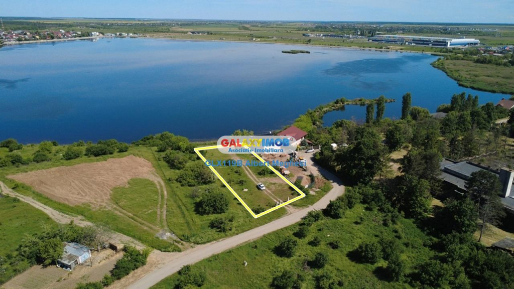 Teren intravilan 2100 mp deschidere lac Cernica