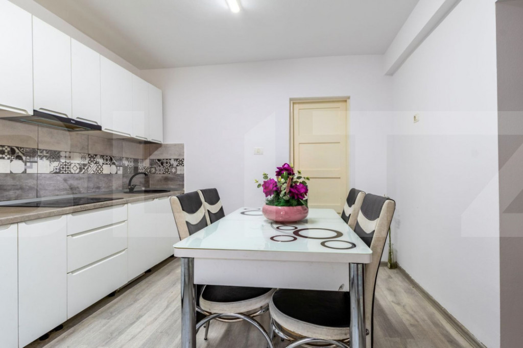 Casă 3 camere, curte și grădină, teren 765 mp, garaj, Mi