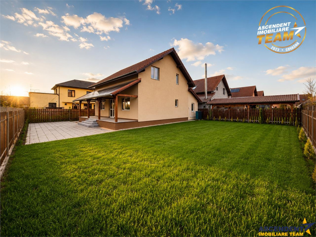 Casa noua, curte, gradina, aria Arena Sepsi, Central, Sfantu