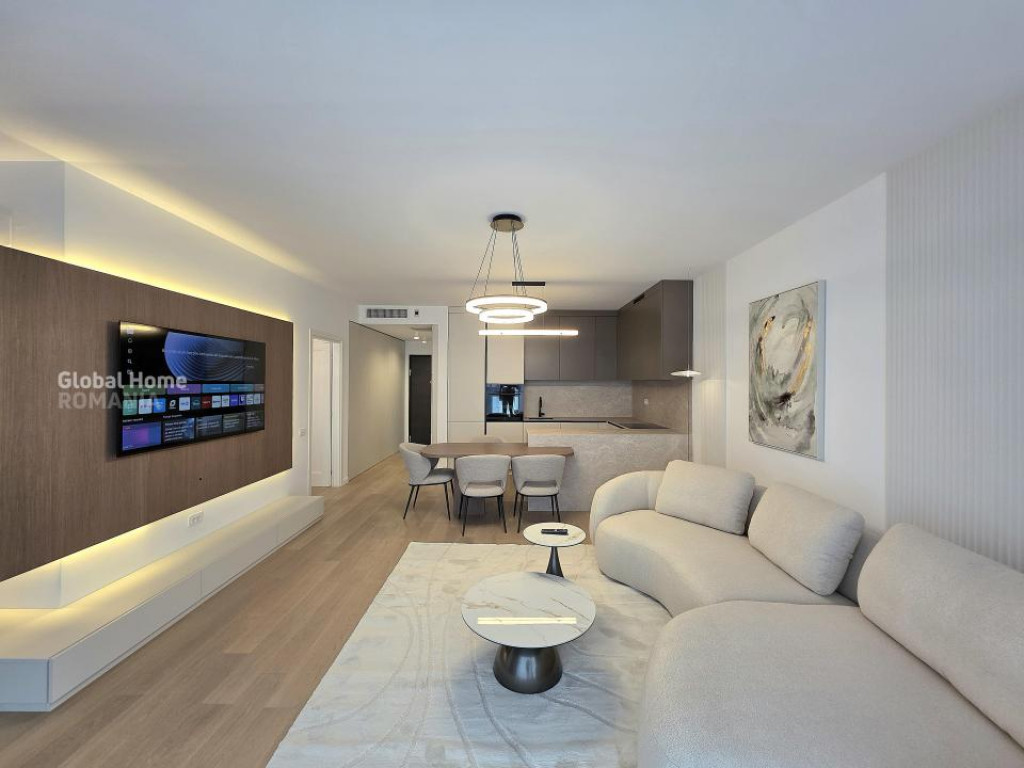 First Rent - Designer Finishes | 2 Rooms + Parking | Pipera