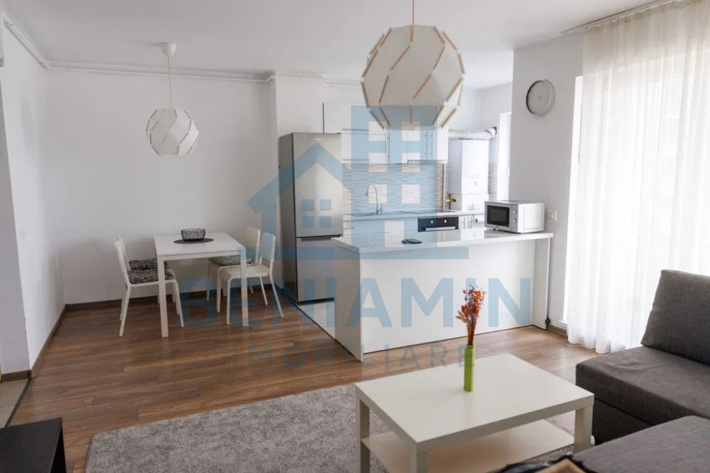 2 camere decomandate-Bloc Nou Parcare-Centrala-Mobilat-Co...
