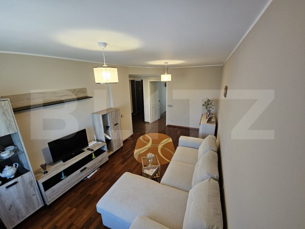 Apartament 2 camere decomandat, 48 mp, mobilat și utilat, z