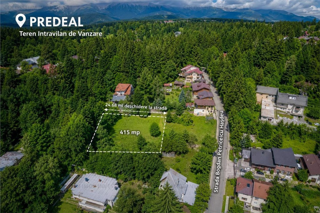 Teren de vanzare in Predeal